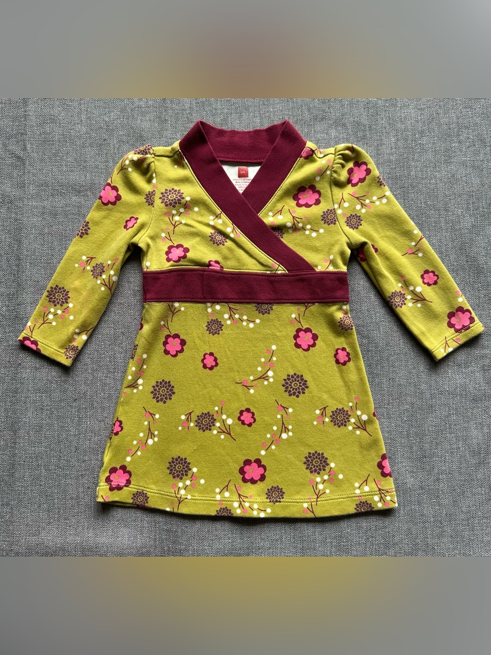 Tea Collection Baby Girl’s Kimono Floral Dress